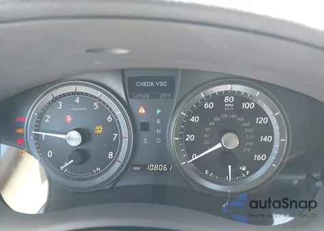 2009 Lexus Es 350 from USA, damaged, VIN JTHBJ46G492310279